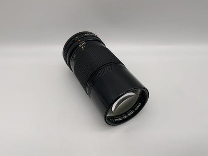 Canon 200mm 1:4 Objektiv Kamera Camera Lens (Canon FD)