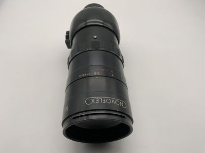 Novoflex 400mm 1:5.6 Objektiv  Noflexar 40cm Kamera Lens (M42) Pilz!