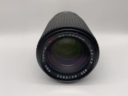 Tokina 80-200mm 1:3.5-4.5 Objektiv RMC Macro Kamera Camera Lens (Yashica/Contax)