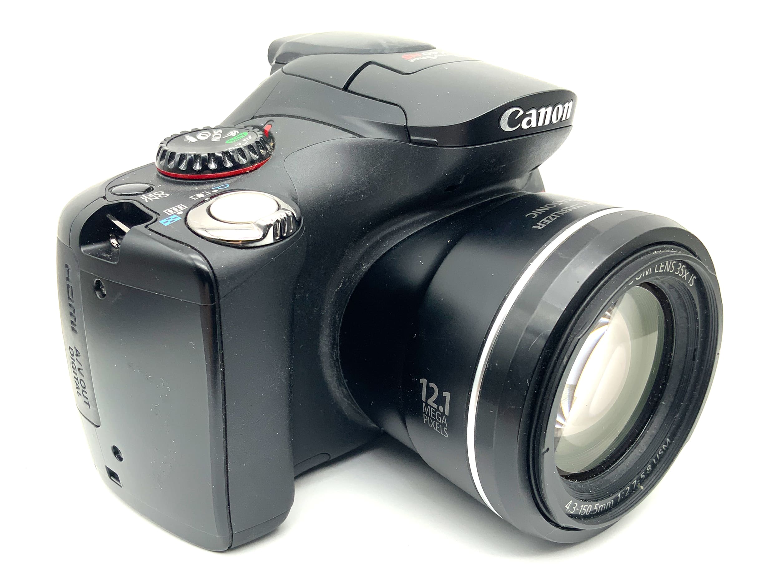 Canon Powershot SX40 HS Bridgekamera mit 4.3-150.5mm 1:2.7-5.8 USM