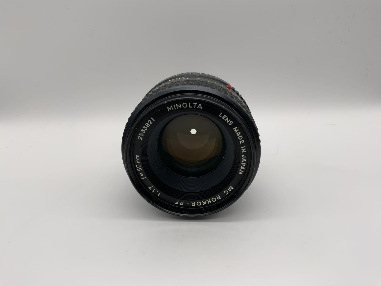 Minolta 50mm 1:1.7 Objektiv  MC Rokkor-PF Kamera Lens (Minolta MD) Pilz!