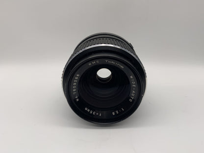 Tokina 35mm 1:2.8 Objektiv Wide-Auto RMC Kamera Camera Lens (Minolta MD)