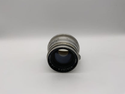 KMZ 50mm 1:2 Objektiv  L39 für Leica 5cm red P Jupiter 8 Kamera Lens (M39) Pilz!