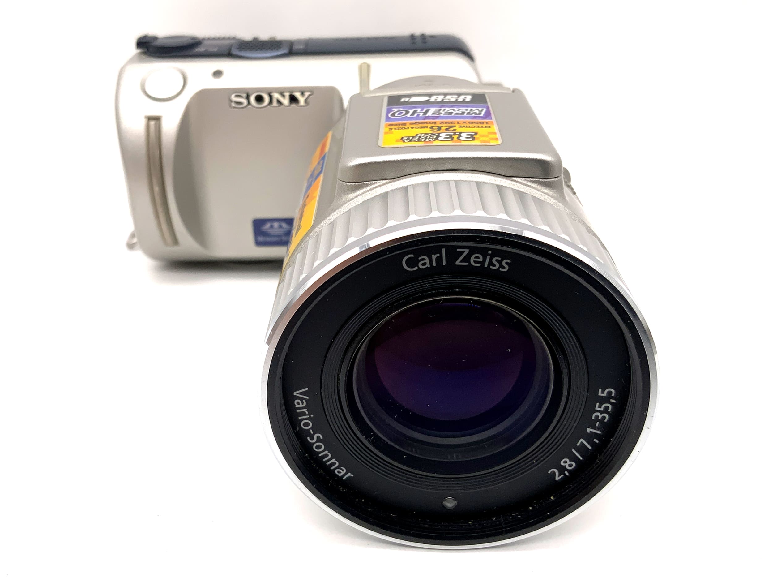 Sony CyberShot DSC-F505V Bridgekamera mit Carl Zeiss Vario-Sonnar Digitalkamera