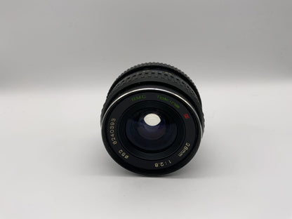 Tokina 28mm 1:2.8 Objektiv  RMC Kamera Lens (Pentax K) Blende!