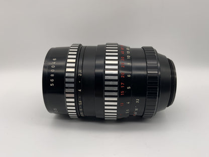 Pentacon 135mm 1:2.8 Objektiv 15 Blades Zebra Kamera Camera Lens (M42)