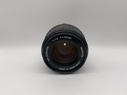 Minolta 50mm 1:1.4 Objektiv MD Rokkor Kamera Camera Lens (Minolta MD)