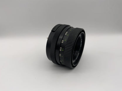 Revuenon 50mm 1:1.8 Objektiv  Auto MC Kamera Lens (M42) Blende!