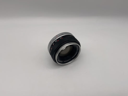 Tokyo Kogaku 53mm 1:2 Objektiv Topcor UV Kamera Camera Lens (Topcon)