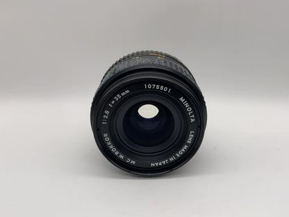 Minolta 35mm 1:2.8 Objektiv MC W.Rokkor Kamera Camera Lens (Minolta MD)