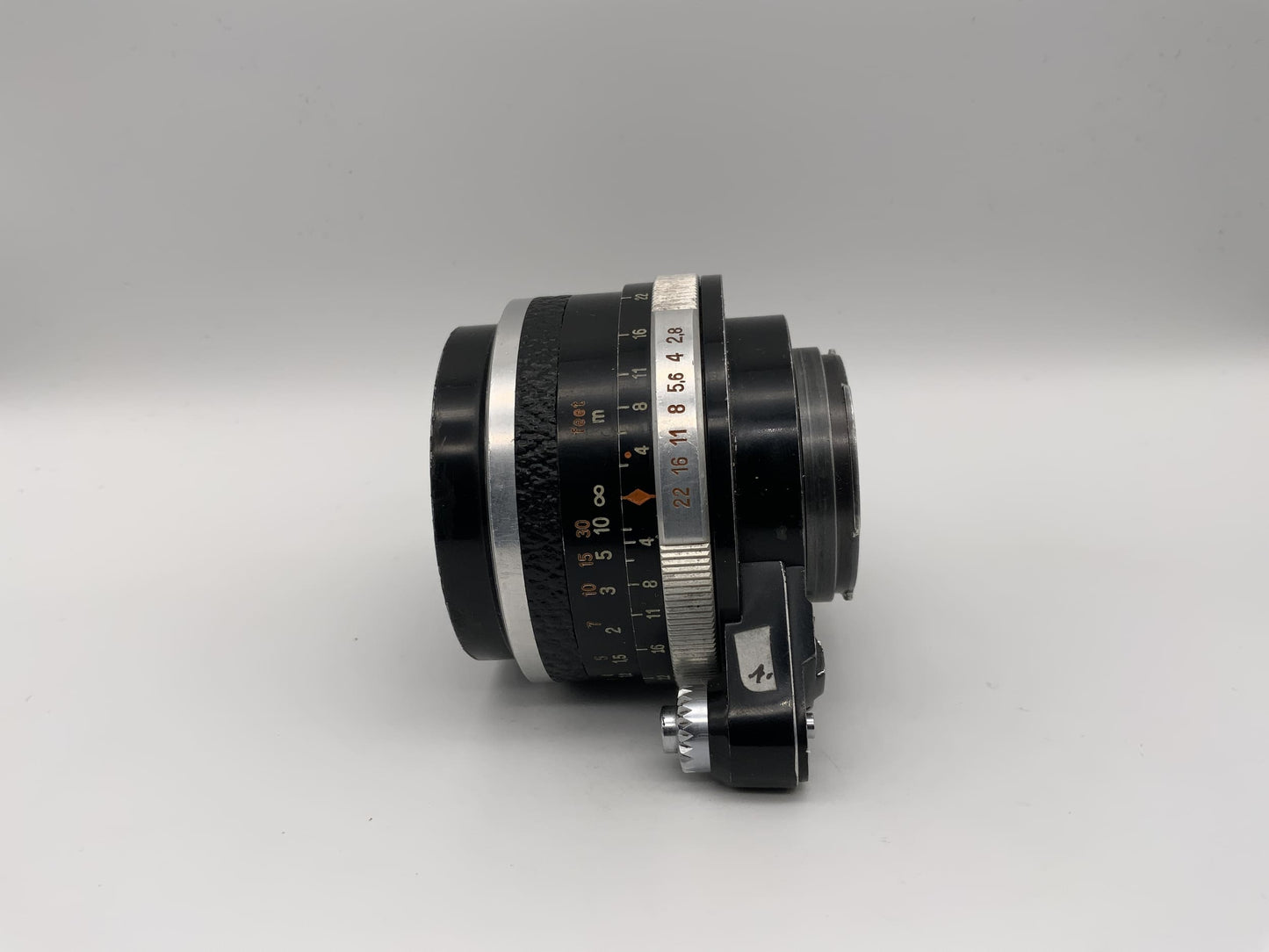 Carl Zeiss 35mm 1:2.8 Objektiv  Flektogon Q1 Kamera Lens (Exa) Blende!