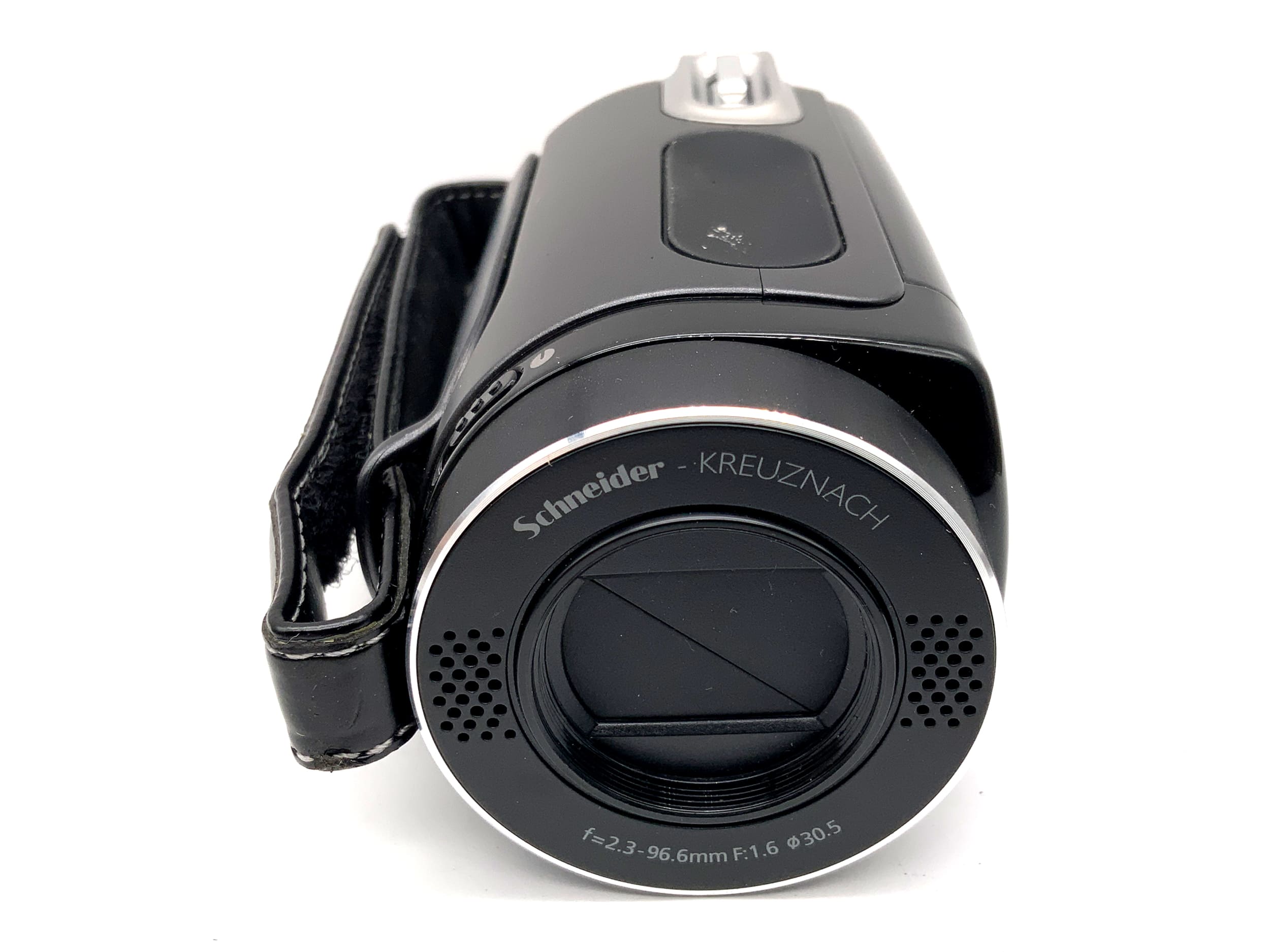 Samsung SMX-F30BP Camcorder mit Schneider Kreuznach 2.3-96.6mm 1:1.6 videocam