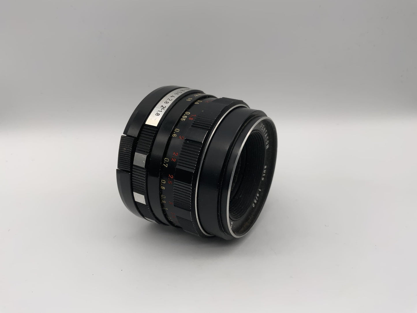 Pentacon 50mm 1:1.8 Objektiv  auto Kamera Lens (M42) Blende!