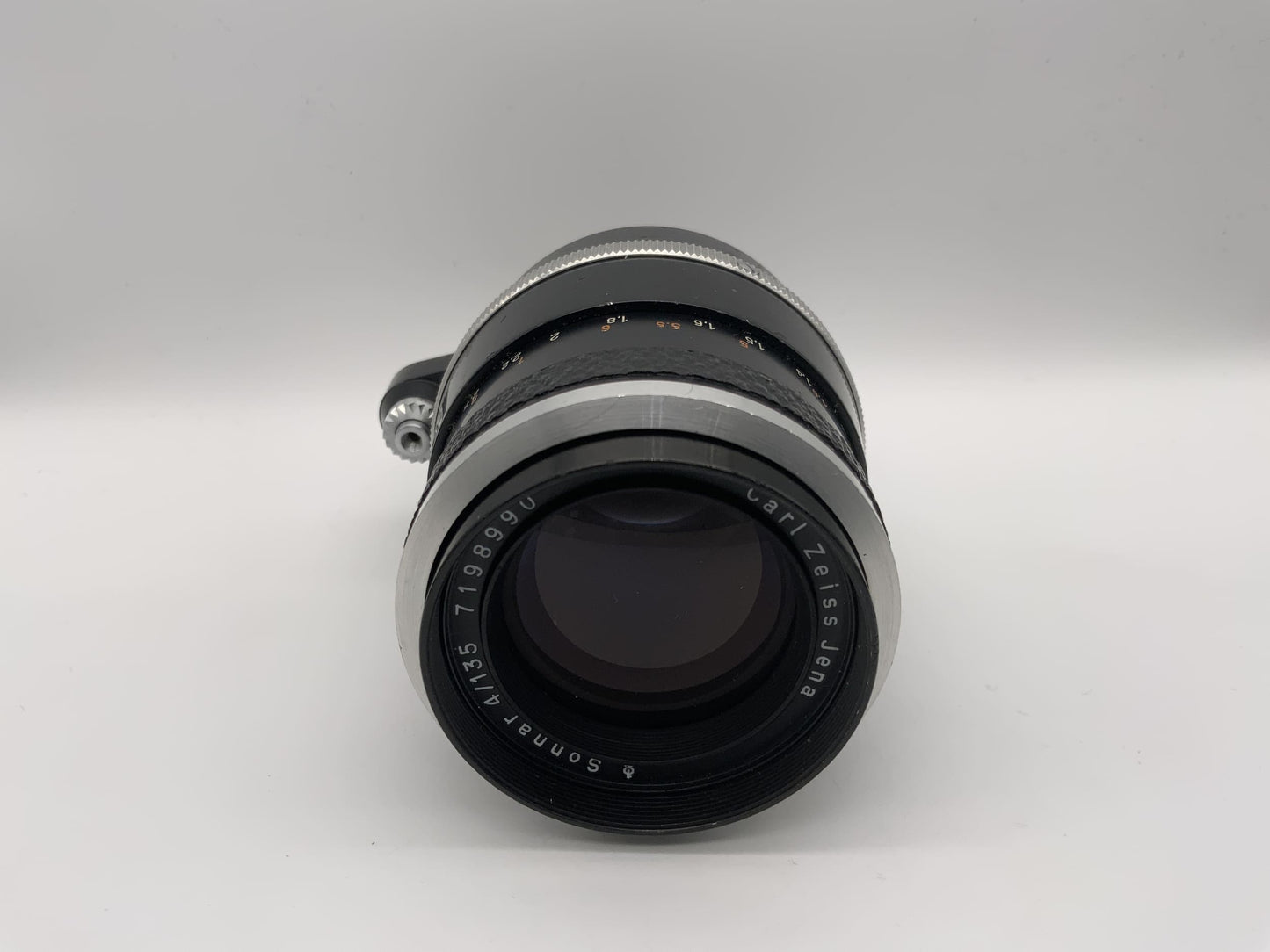 Carl Zeiss 135mm 1:4 Objektiv  Sonnar Kamera Lens (Exa) Blende!