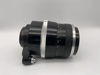 Carl Zeiss 135mm 1:4 Objektiv  Sonnar Kamera Lens (Exa) Blende!