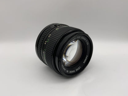 Canon 50mm 1:1.4 Objektiv Lens FD Kamera Camera Lens (Canon FD)