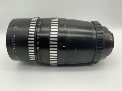 Meyer Optik Görlitz 200mm 1:4 Objektiv  Orestegor Kamera Lens (Exa) Blende!