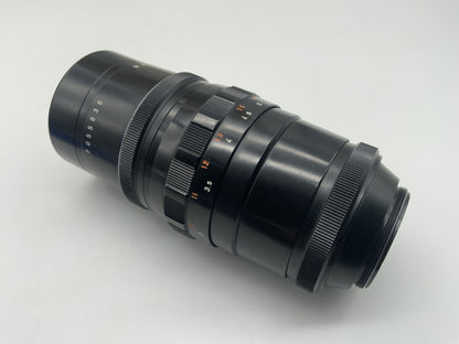 Pentacon 200mm 1:4 Objektiv   Kamera Lens (M42) Blende!