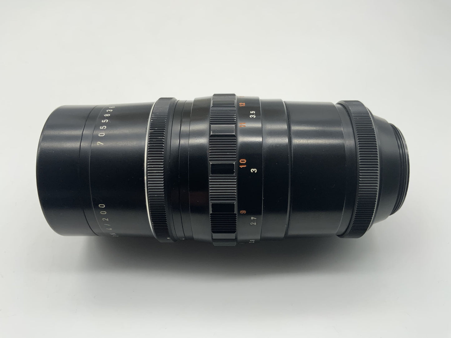 Pentacon 200mm 1:4 Objektiv   Kamera Lens (M42) Blende!