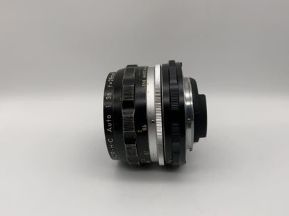 Nikon 28mm 1:3.5 Objektiv Nikkor-HC Auto Kamera Camera Lens (Nikon F)