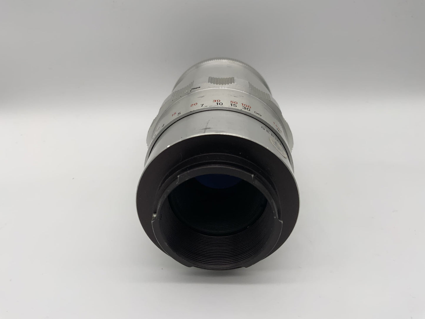 Carl Zeiss 135mm 1:4 Objektiv  Sonnar Kamera Lens (Exa) Nebel!