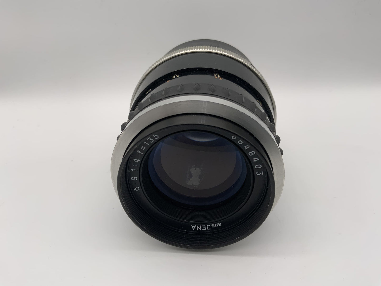 Carl Zeiss 135mm 1:4 Objektiv  Sonnar aus Jena Kamera Lens (M42) Nebel!