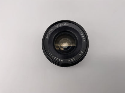 Kenlock 28mm 1:2,8 Objektiv  automatic Kamera Camera Lens (M42)