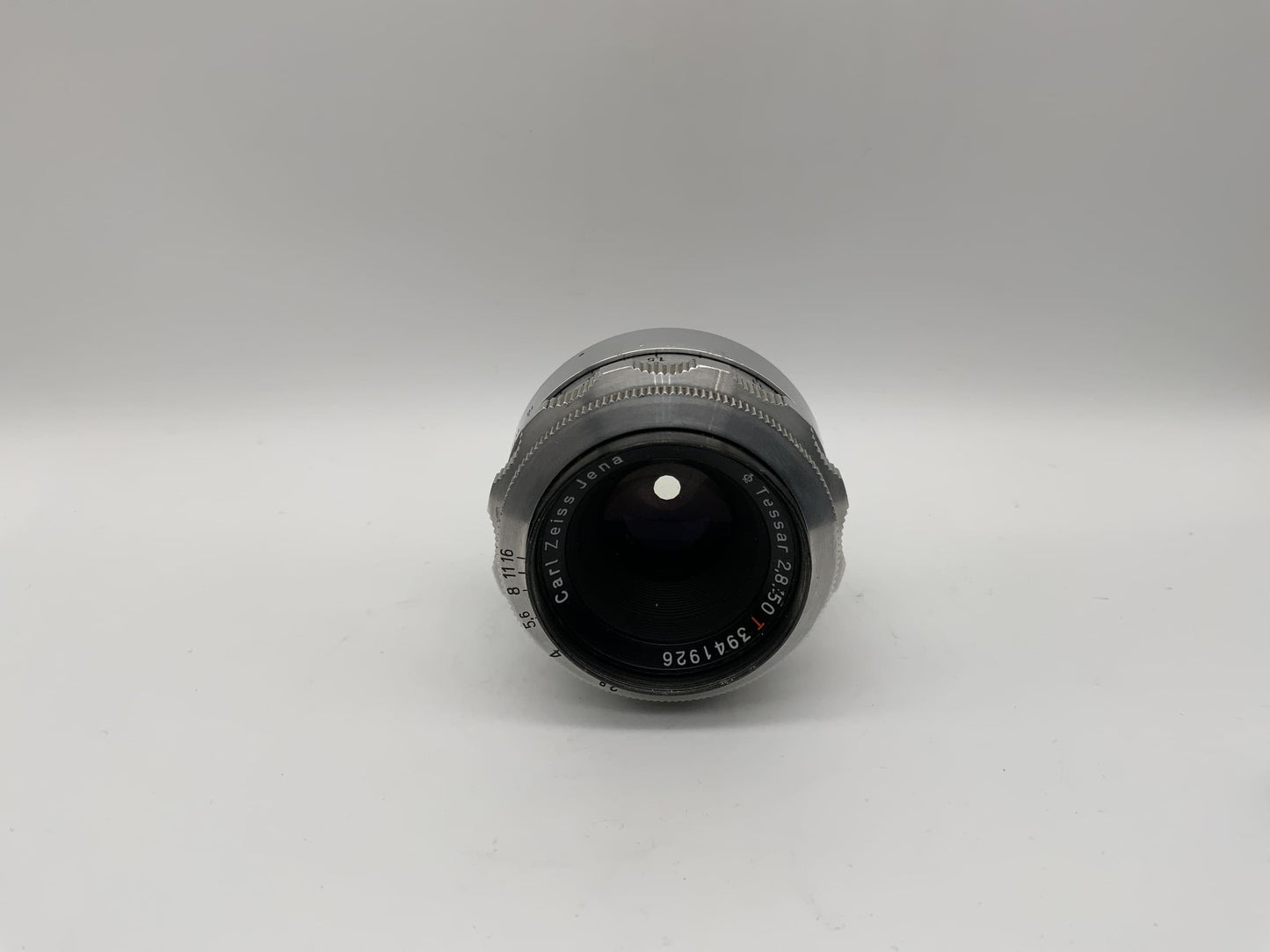 Carl Zeiss 50mm 1:2.8 Objektiv Tessar 12 Blades red T Kamera Camera Lens (Exa)