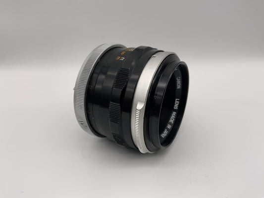 Canon 50mm 1:1.8 Objektiv  Lens FL Kamera Lens (Canon FD)