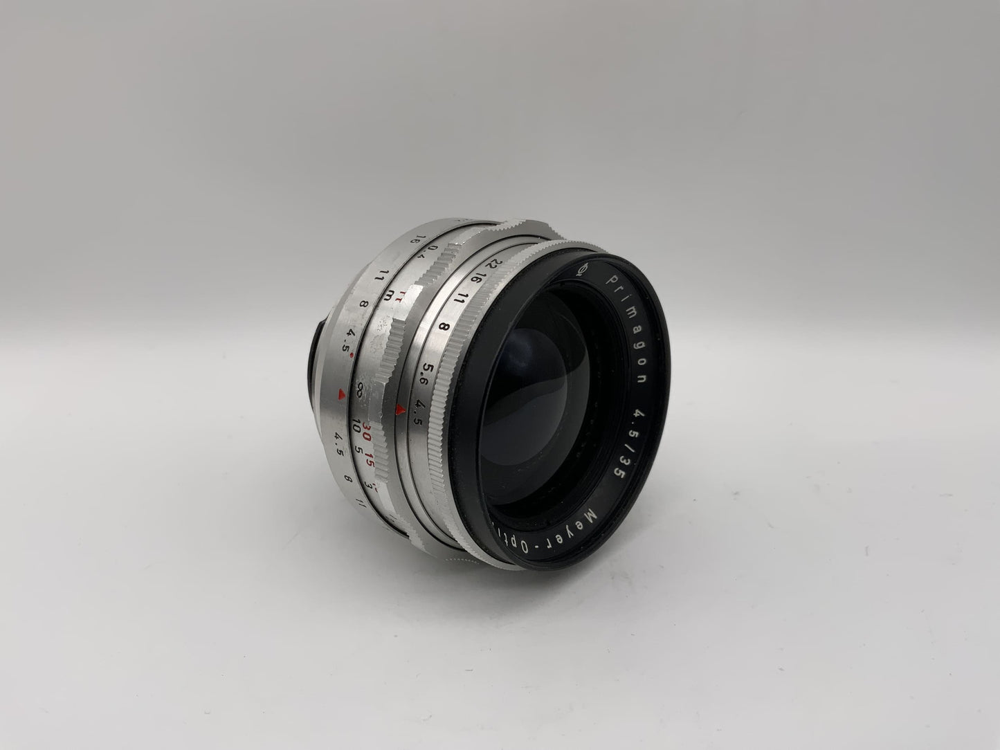 Meyer Optik Görlitz 35mm 1:4.5 Objektiv Primagon Kamera Camera Lens (Exa)