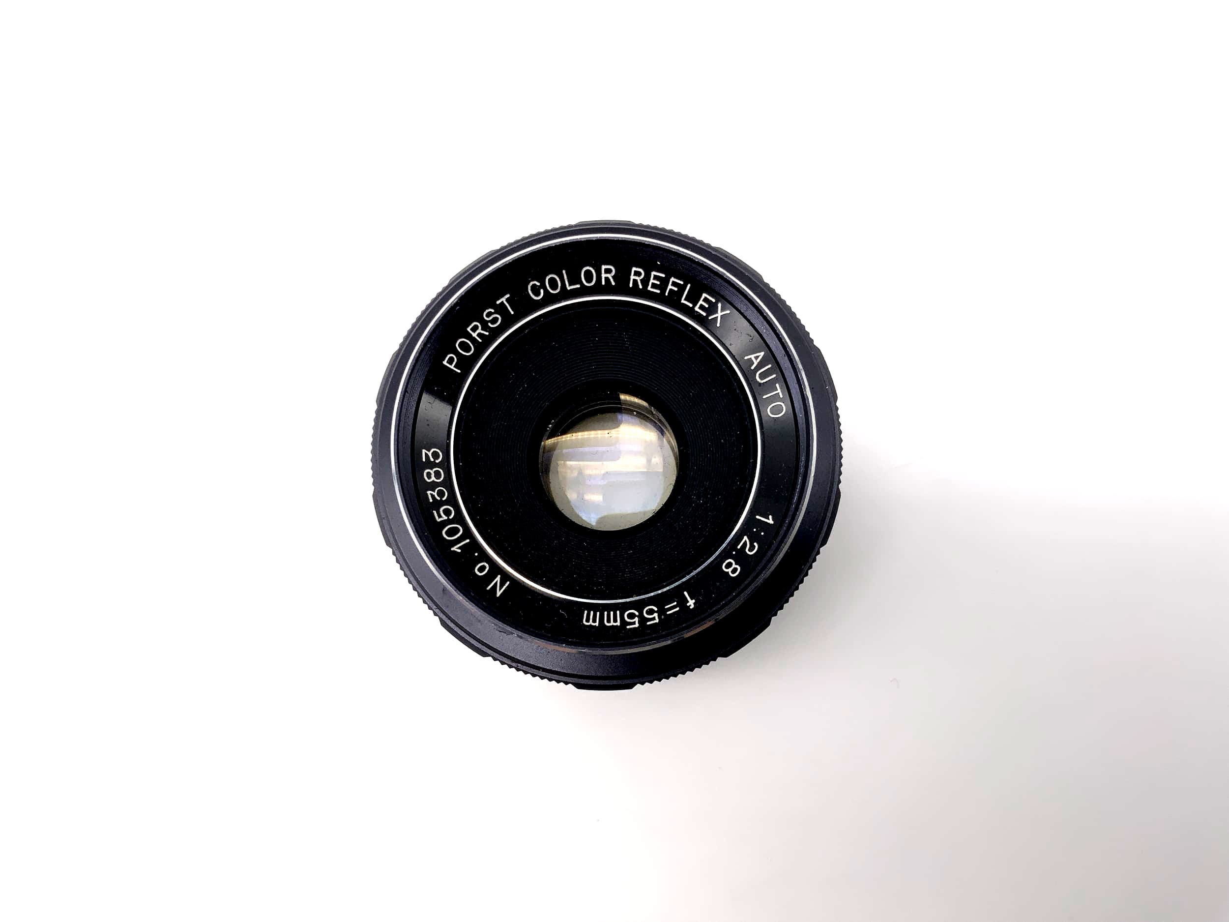 Porst 55mm 1:2.8 Objektiv Color Reflex Kamera Camera Lens (M42)