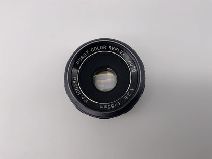 Porst 55mm 1:2.8 Objektiv Color Reflex  Kamera Camera Lens (M42)