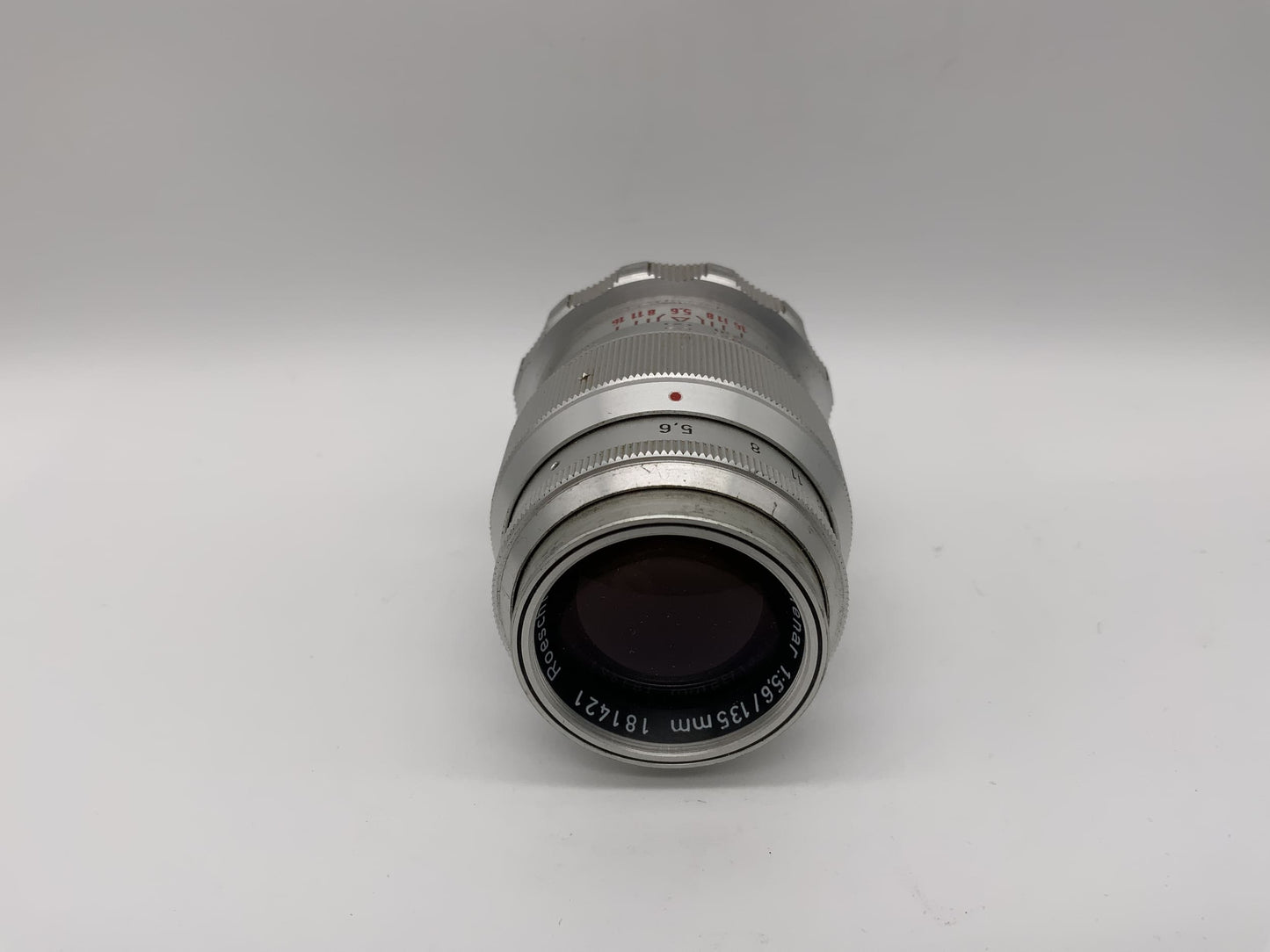 Roeschlein Kreuznach 135mm 1:5.6 Objektiv E-Telenar Camera Lens (M39 Paxette)