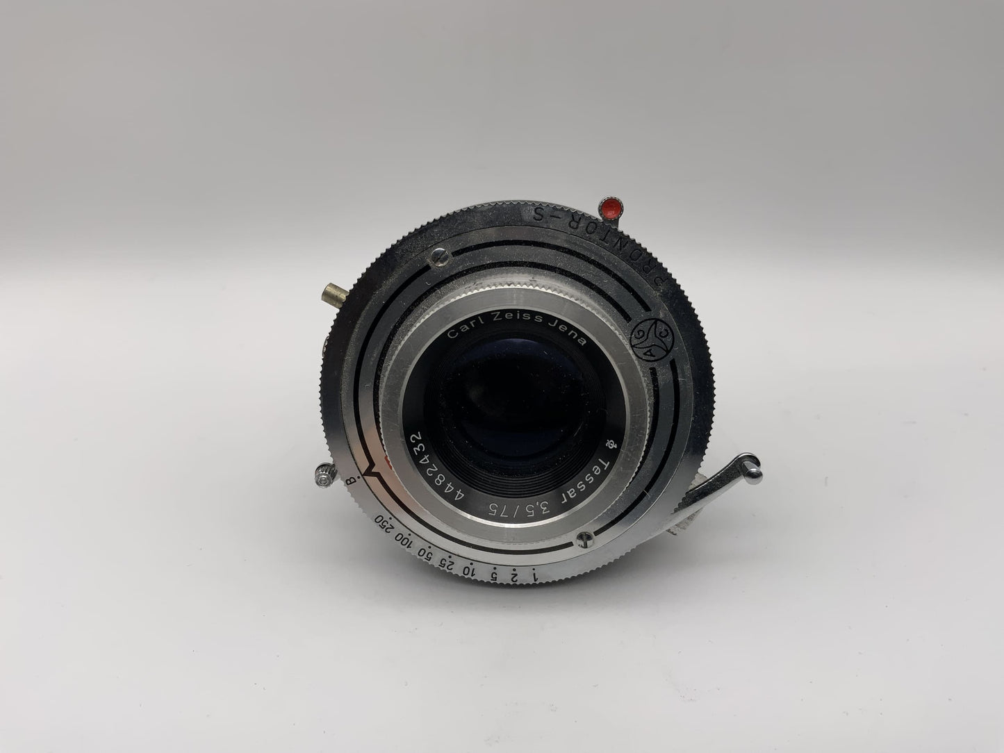 Carl Zeiss 75mm 1:3.5 Objektiv Tessar Prontor-S Kamera Camera Lens (M42)