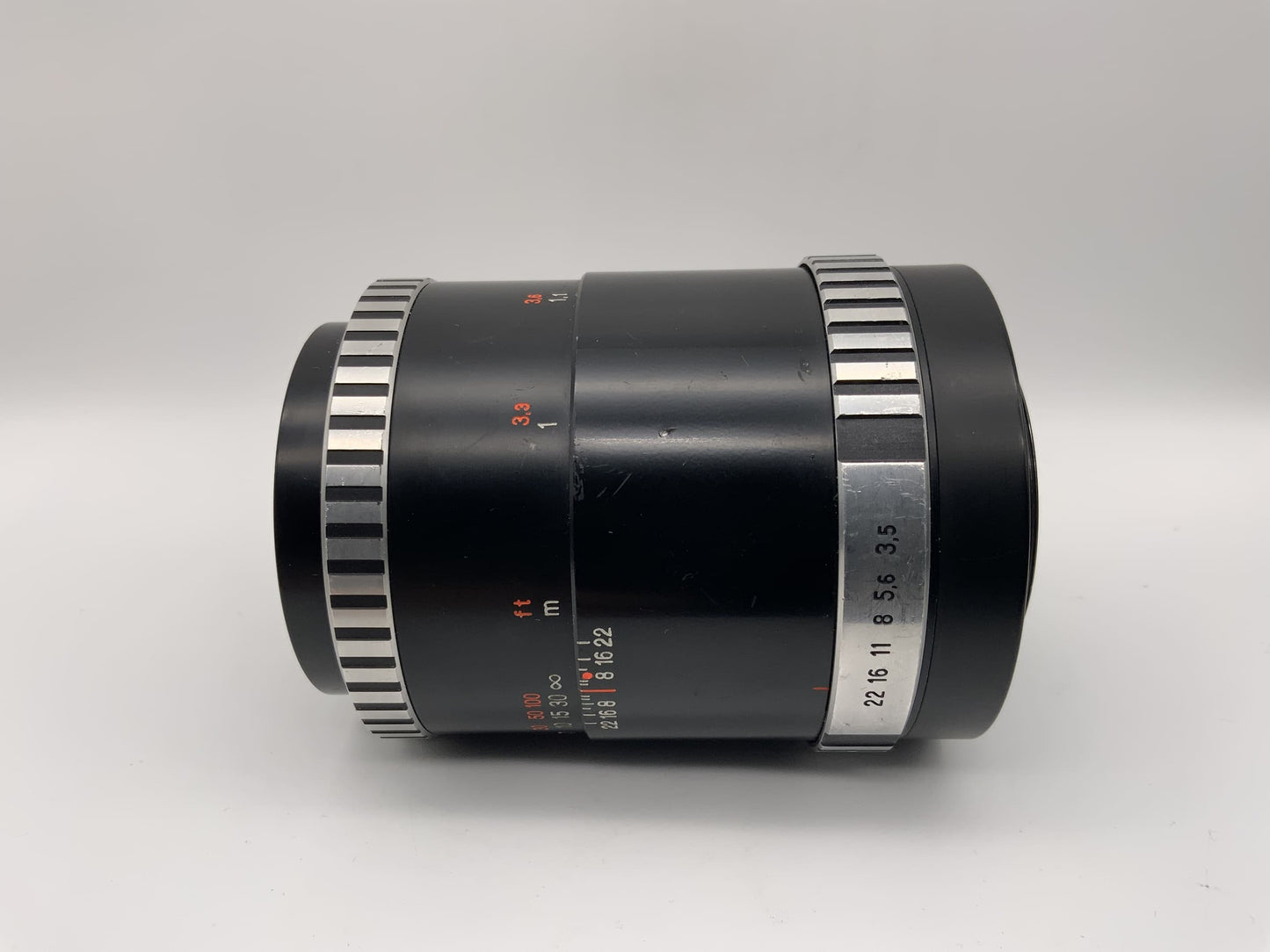 Carl Zeiss 135mm 1:3.5 Objektiv Sonnar aus Jena Zebra Kamera Camera Lens (M42)