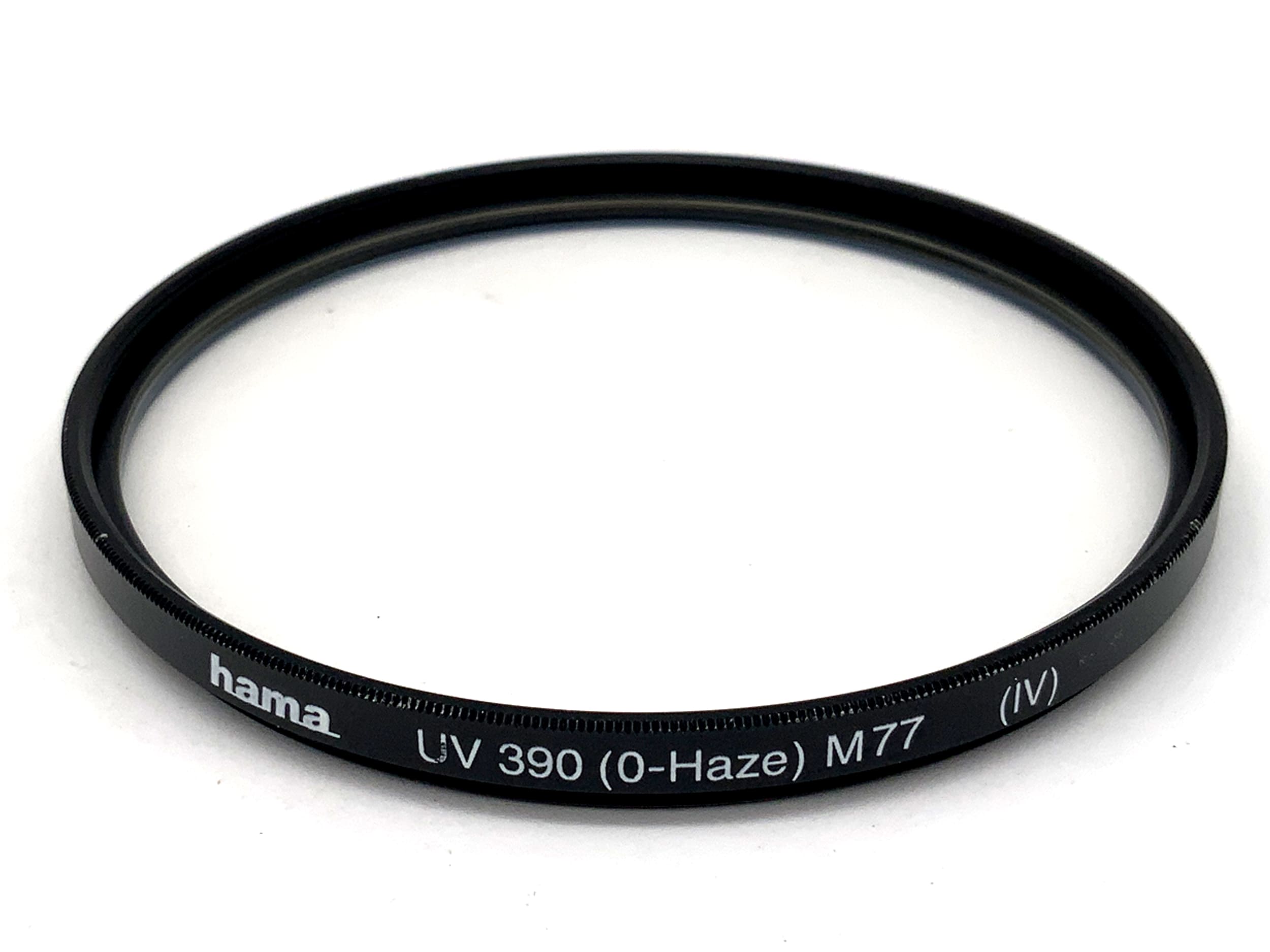 Hama UV UV 390 (0-Haze) M77 (IV) Filter 77mm Kreisförmig Filtergewinde