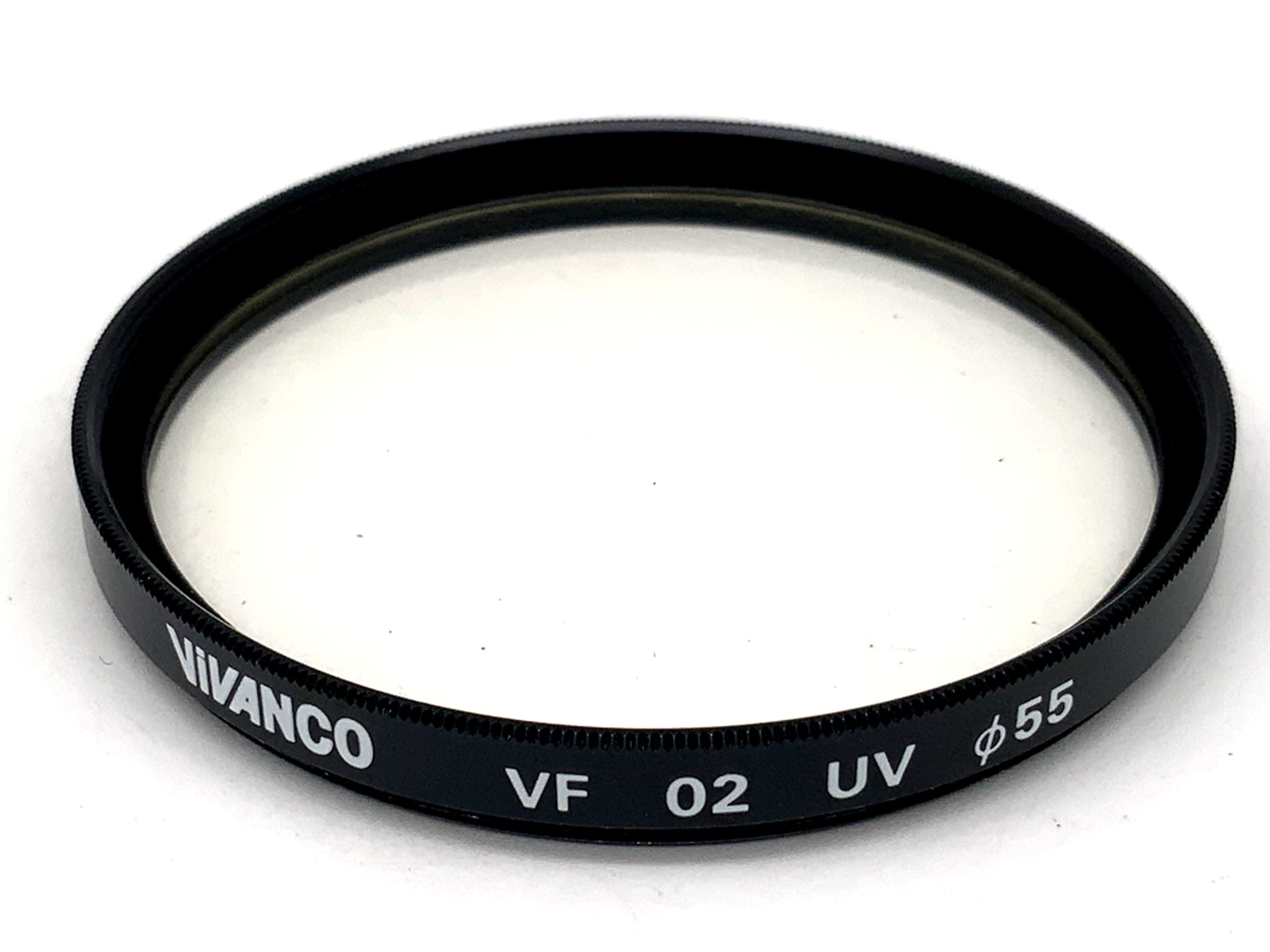 Vivanco UV VF 02 UV Filter 55mm Kreisförmig Filtergewinde