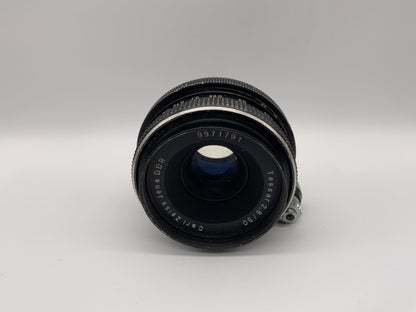 Carl Zeiss 50mm 1:2.8 Objektiv Tessar Kamera Camera Lens (Exa)