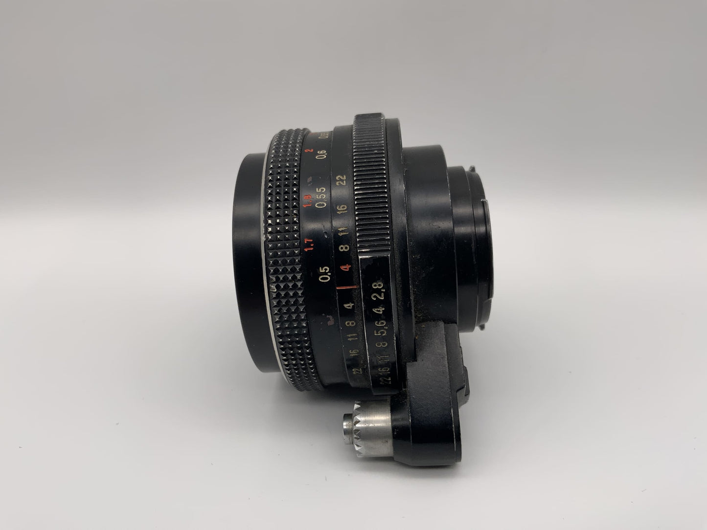 Carl Zeiss 50mm 1:2.8 Objektiv Tessar Kamera Camera Lens (Exa)