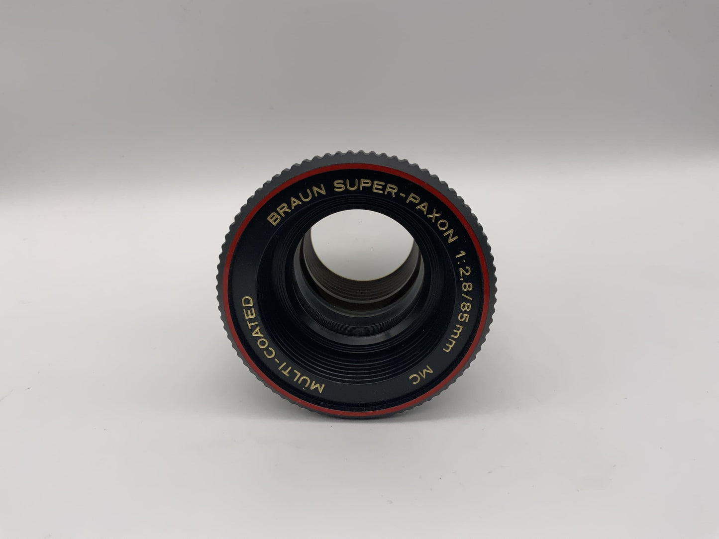 Braun 85mm 1:2.8 Projektorlinse  Super-Paxon MC Lens Linse (Schneckengewinde)