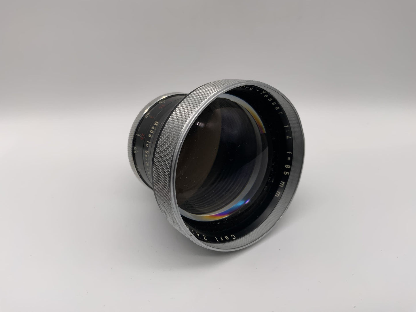 Carl Zeiss 85mm 1:4 Objektiv Pro Tessar für Contaflex Kamera Camera Lens (DKL)