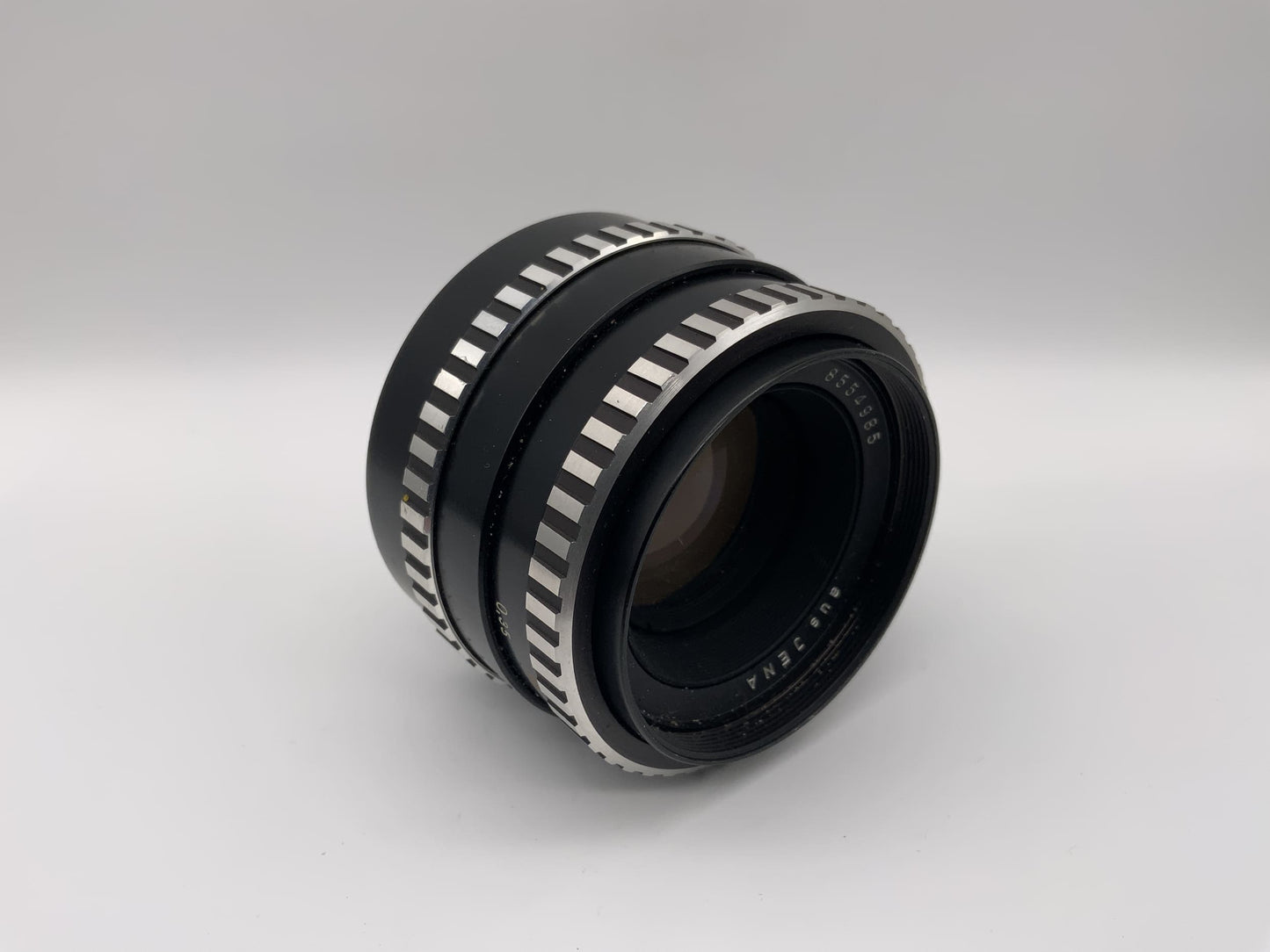 Carl Zeiss 50mm 1:1.8 Objektiv Pancolar aus Jena Zebra Kamera Camera Lens (M42)