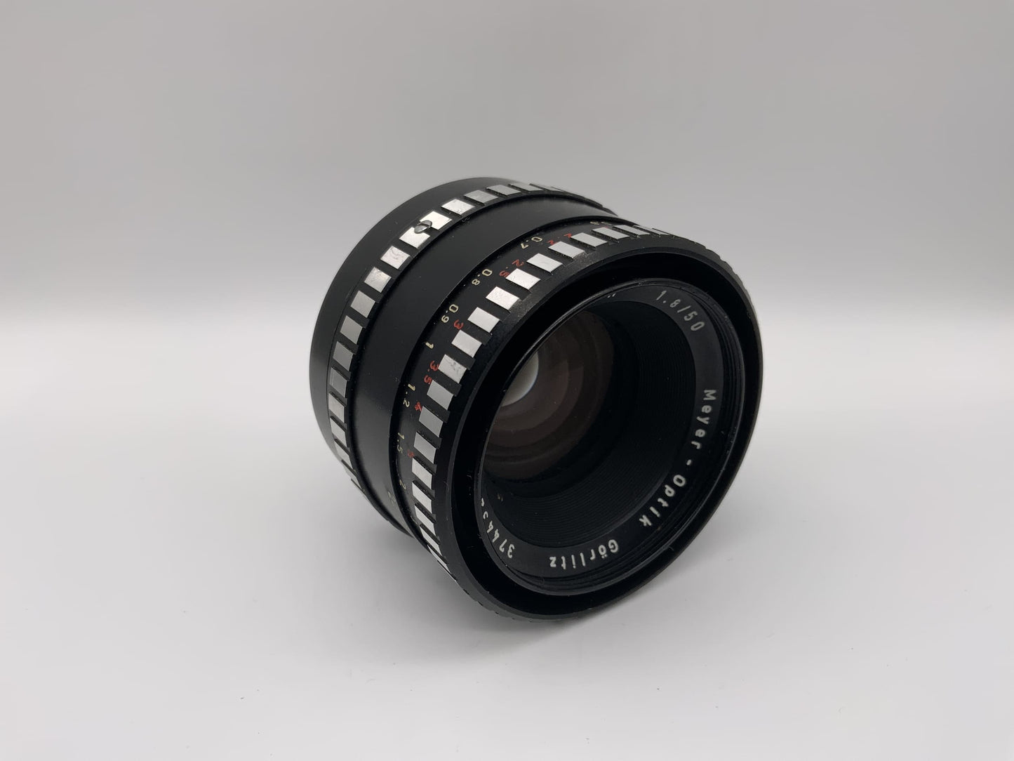 Meyer Optik Görlitz 50mm 1:1.8 Objektiv Oreston Zebra Kamera Camera Lens (M42)