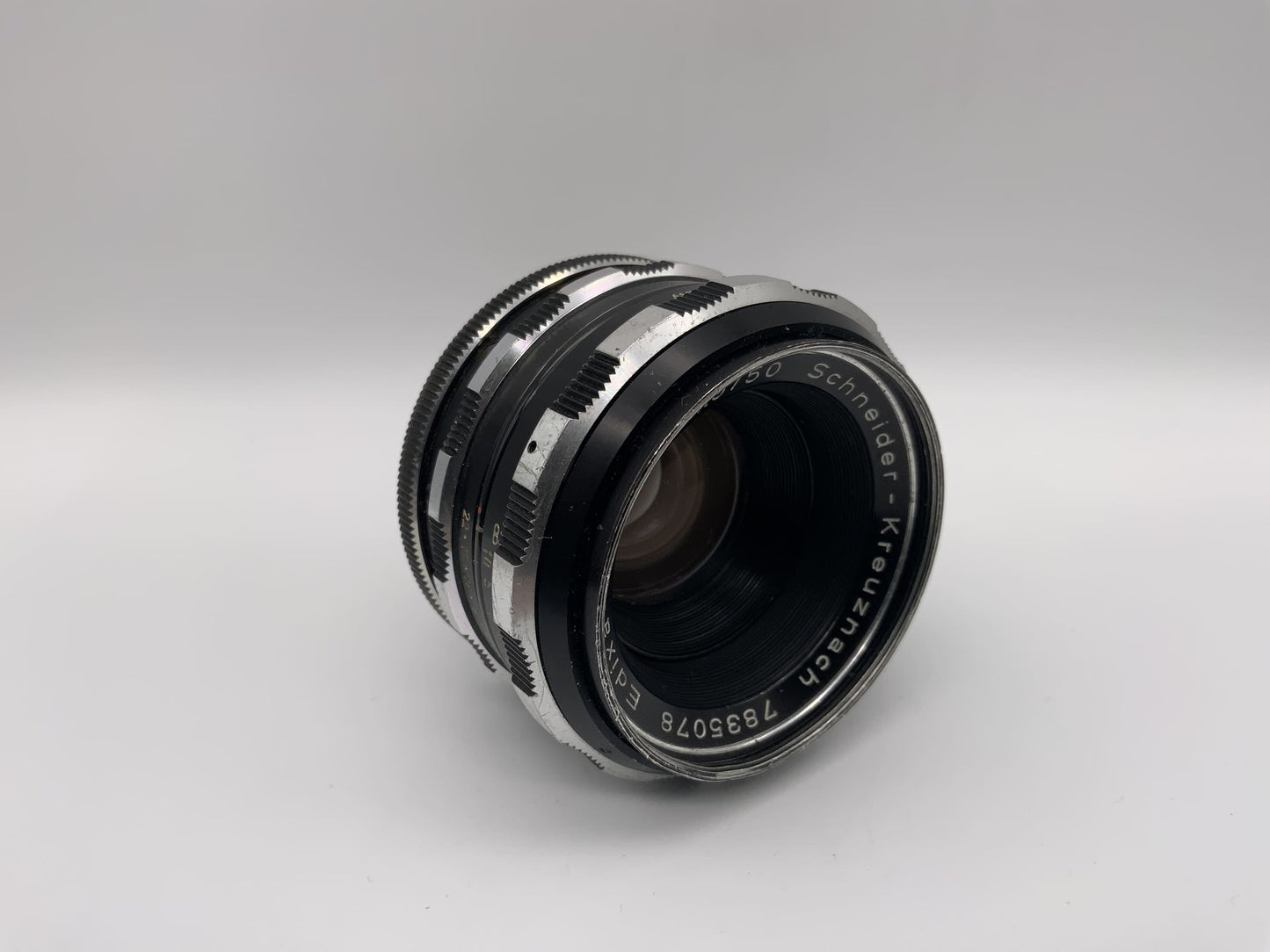 Schneider Kreuznach 50mm 1:1.9 Objektiv Edixa-Xenon Zebra Camera Lens (M42)