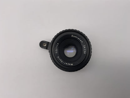 Objectif Meyer Optik Görlitz 50 mm 1:2,8 Objectif d'appareil photo Domiplan (Exa)