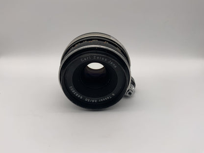 Carl Zeiss 50mm 1:2.8 Objektiv  Tessar Kamera Lens (Exa)