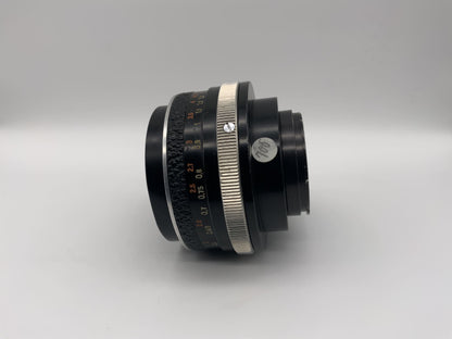 Carl Zeiss 50mm 1:2.8 Objektiv  Tessar Kamera Lens (Exa)