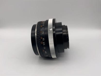 Carl Zeiss 50mm 1:2.8 Objektiv  aus Jena Tessar Kamera Lens (Exa)