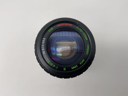 Objectif 70-210 mm 1:4.0-5.6 Objectif compact à zoom automatique S multicouche (Pentax K)