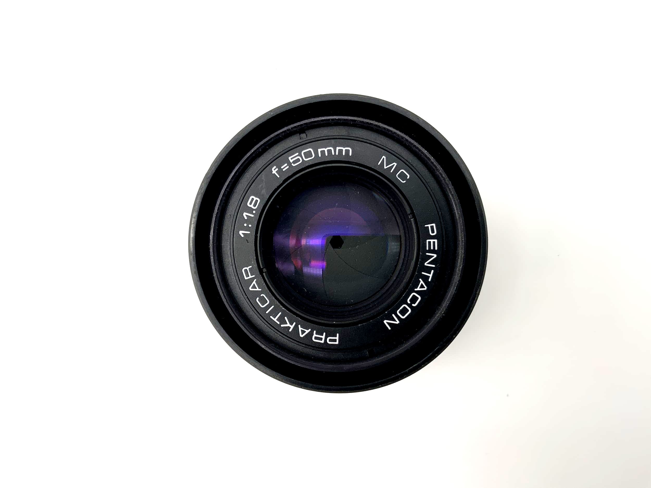 Objectif Pentacon Prakticar 50 mm 1:1,8 Praktica BC1 BX20 BX20s (Praktica B)